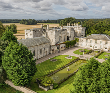 The historic Hazlewood Castle in Leeds